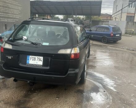 Черный Субару Легаси, объемом двигателя 2.5 л и пробегом 186 тыс. км за 1302 $, фото 2 на Automoto.ua