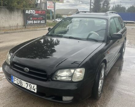 Черный Субару Легаси, объемом двигателя 2.5 л и пробегом 186 тыс. км за 1302 $, фото 1 на Automoto.ua