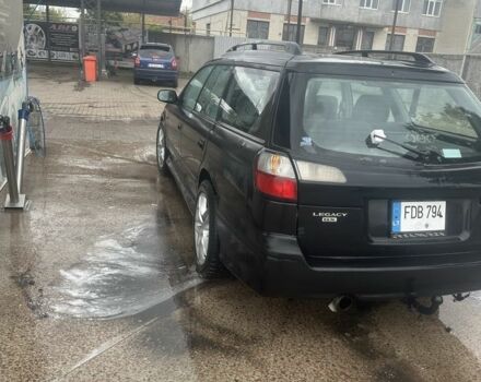 Черный Субару Легаси, объемом двигателя 2.5 л и пробегом 186 тыс. км за 1302 $, фото 3 на Automoto.ua