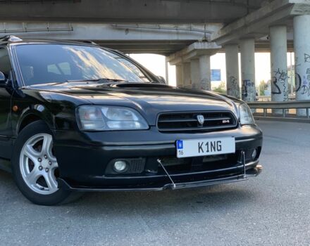 Черный Субару Легаси, объемом двигателя 2.5 л и пробегом 145 тыс. км за 4200 $, фото 4 на Automoto.ua