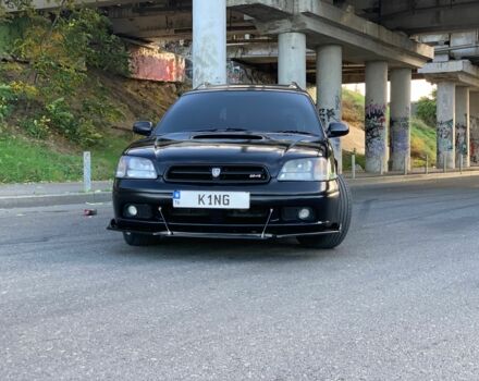 Черный Субару Легаси, объемом двигателя 2.5 л и пробегом 145 тыс. км за 4200 $, фото 6 на Automoto.ua