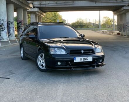 Черный Субару Легаси, объемом двигателя 2.5 л и пробегом 145 тыс. км за 4200 $, фото 12 на Automoto.ua