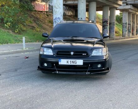 Черный Субару Легаси, объемом двигателя 2.5 л и пробегом 145 тыс. км за 4200 $, фото 13 на Automoto.ua