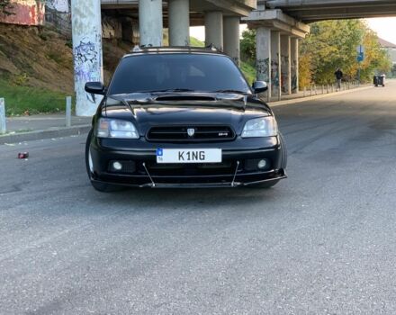 Черный Субару Легаси, объемом двигателя 2.5 л и пробегом 145 тыс. км за 4200 $, фото 5 на Automoto.ua