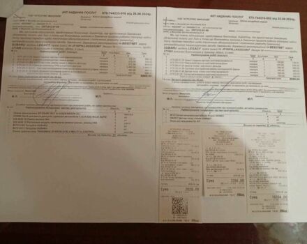 Черный Субару Легаси, объемом двигателя 2.5 л и пробегом 280 тыс. км за 5500 $, фото 12 на Automoto.ua