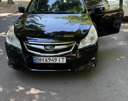 Черный Субару Легаси, объемом двигателя 1.99 л и пробегом 165 тыс. км за 6900 $, фото 2 на Automoto.ua