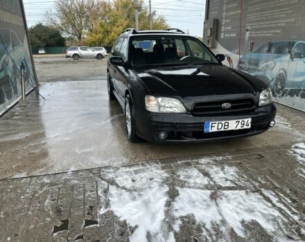 Черный Субару Легаси, объемом двигателя 2.5 л и пробегом 186 тыс. км за 1302 $, фото 1 на Automoto.ua