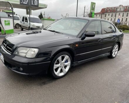 Черный Субару Легаси, объемом двигателя 2.5 л и пробегом 324 тыс. км за 3500 $, фото 1 на Automoto.ua