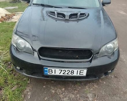 Чорний Субару Легасі, об'ємом двигуна 2 л та пробігом 358 тис. км за 3100 $, фото 1 на Automoto.ua