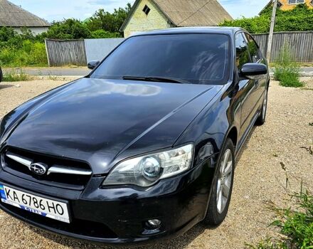 Черный Субару Легаси, объемом двигателя 2.5 л и пробегом 410 тыс. км за 4600 $, фото 1 на Automoto.ua