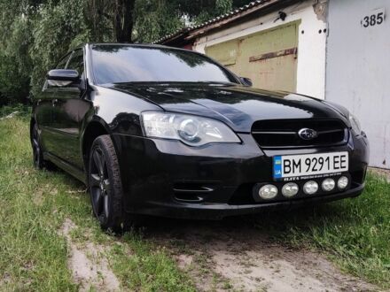 Чорний Субару Легасі, об'ємом двигуна 2 л та пробігом 390 тис. км за 5000 $, фото 1 на Automoto.ua
