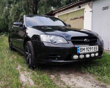 Черный Субару Легаси, объемом двигателя 2 л и пробегом 390 тыс. км за 5000 $, фото 1 на Automoto.ua