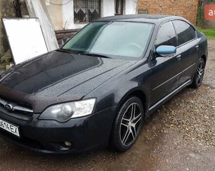 Черный Субару Легаси, объемом двигателя 2 л и пробегом 335 тыс. км за 4400 $, фото 1 на Automoto.ua