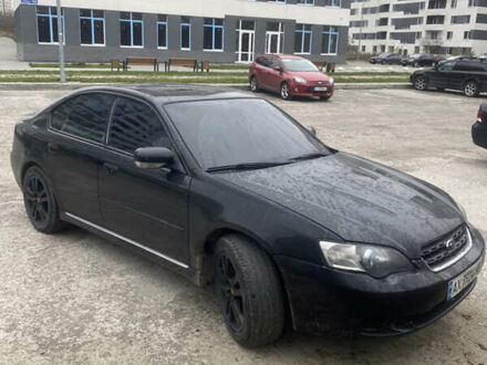 Черный Субару Легаси, объемом двигателя 3 л и пробегом 280 тыс. км за 4700 $, фото 1 на Automoto.ua