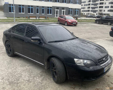 Черный Субару Легаси, объемом двигателя 3 л и пробегом 280 тыс. км за 4700 $, фото 1 на Automoto.ua
