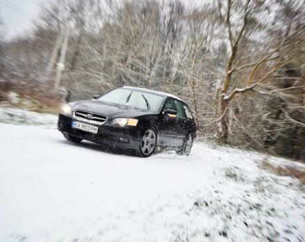 Черный Субару Легаси, объемом двигателя 3 л и пробегом 265 тыс. км за 6000 $, фото 1 на Automoto.ua