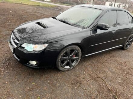 Черный Субару Легаси, объемом двигателя 2 л и пробегом 327 тыс. км за 5500 $, фото 1 на Automoto.ua