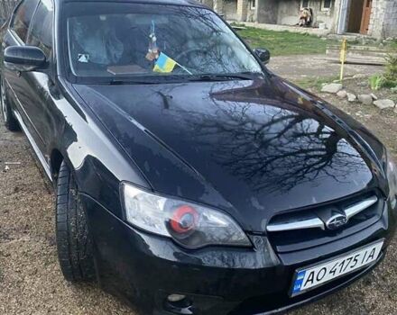 Черный Субару Легаси, объемом двигателя 1.99 л и пробегом 240 тыс. км за 4800 $, фото 1 на Automoto.ua