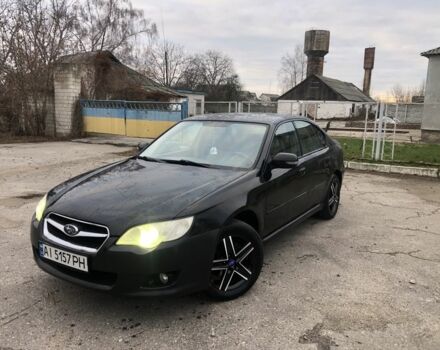 Черный Субару Легаси, объемом двигателя 2.5 л и пробегом 200 тыс. км за 3850 $, фото 1 на Automoto.ua