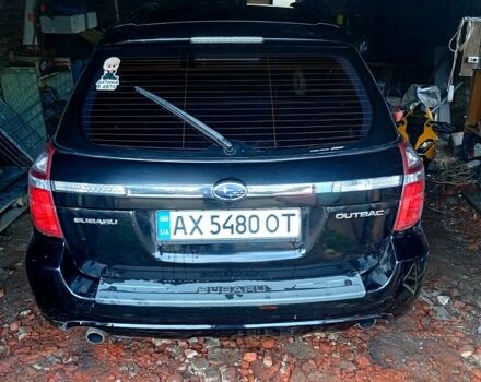 Черный Субару Легаси, объемом двигателя 2.5 л и пробегом 230 тыс. км за 3500 $, фото 1 на Automoto.ua