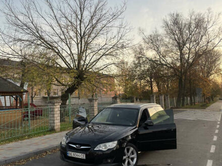 Черный Субару Легаси, объемом двигателя 2 л и пробегом 222 тыс. км за 5300 $, фото 1 на Automoto.ua