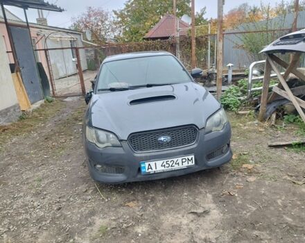 Черный Субару Легаси, объемом двигателя 2 л и пробегом 280 тыс. км за 3000 $, фото 1 на Automoto.ua