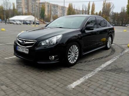 Чорний Субару Легасі, об'ємом двигуна 2.46 л та пробігом 205 тис. км за 8400 $, фото 1 на Automoto.ua