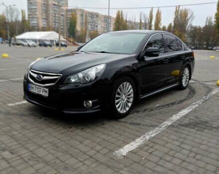 Черный Субару Легаси, объемом двигателя 2.46 л и пробегом 205 тыс. км за 8400 $, фото 1 на Automoto.ua