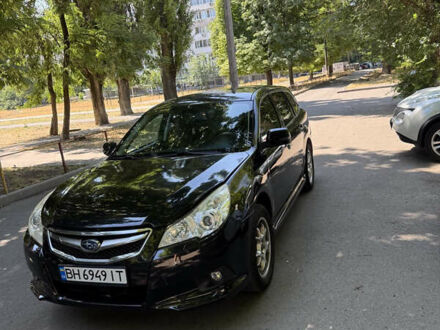 Черный Субару Легаси, объемом двигателя 1.99 л и пробегом 165 тыс. км за 6900 $, фото 1 на Automoto.ua
