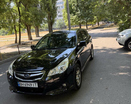 Черный Субару Легаси, объемом двигателя 1.99 л и пробегом 165 тыс. км за 6900 $, фото 1 на Automoto.ua