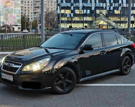 Черный Субару Легаси, объемом двигателя 2.5 л и пробегом 200 тыс. км за 7400 $, фото 1 на Automoto.ua