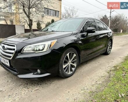 Черный Субару Легаси, объемом двигателя 2.46 л и пробегом 177 тыс. км за 12500 $, фото 1 на Automoto.ua