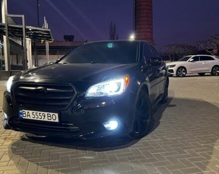 Черный Субару Легаси, объемом двигателя 2.5 л и пробегом 213 тыс. км за 12500 $, фото 1 на Automoto.ua