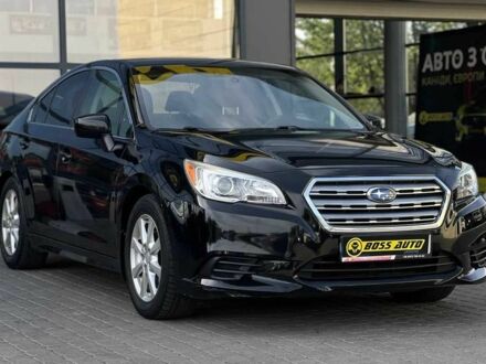 Черный Субару Легаси, объемом двигателя 2.5 л и пробегом 124 тыс. км за 10600 $, фото 1 на Automoto.ua
