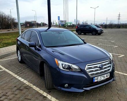 Черный Субару Легаси, объемом двигателя 2.5 л и пробегом 208 тыс. км за 11500 $, фото 1 на Automoto.ua