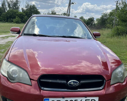 Червоний Субару Легасі, об'ємом двигуна 2.5 л та пробігом 299 тис. км за 4200 $, фото 1 на Automoto.ua