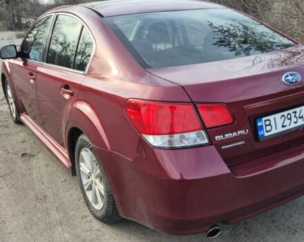 Червоний Субару Легасі, об'ємом двигуна 2.5 л та пробігом 238 тис. км за 7800 $, фото 1 на Automoto.ua