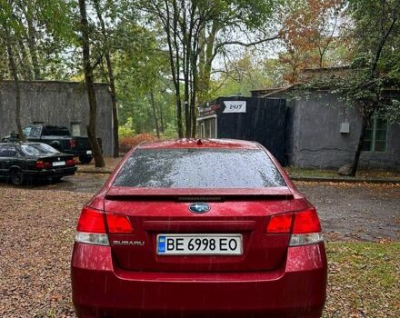 Субару Легасі 2013 у Одесі на Automoto.ua Червоний Субару Легасі, об'ємом двигуна 2.5 л та пробігом 200 тис. км за 7500 $, фото 3 на Automoto.ua