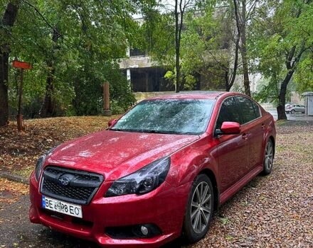 Субару Легасі 2013 у Одесі на Automoto.ua Червоний Субару Легасі, об'ємом двигуна 2.5 л та пробігом 200 тис. км за 7500 $, фото 1 на Automoto.ua