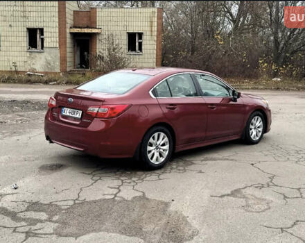 Красный Субару Легаси, объемом двигателя 2.46 л и пробегом 415 тыс. км за 8950 $, фото 4 на Automoto.ua
