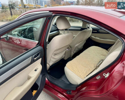 Красный Субару Легаси, объемом двигателя 2.5 л и пробегом 414 тыс. км за 7999 $, фото 7 на Automoto.ua