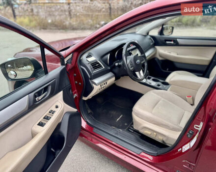 Красный Субару Легаси, объемом двигателя 2.5 л и пробегом 414 тыс. км за 7999 $, фото 8 на Automoto.ua