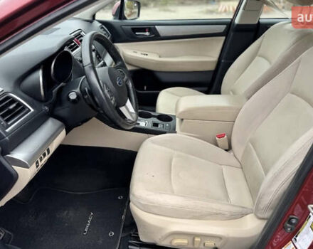 Красный Субару Легаси, объемом двигателя 2.46 л и пробегом 415 тыс. км за 8950 $, фото 8 на Automoto.ua