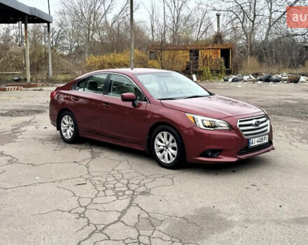 Красный Субару Легаси, объемом двигателя 2.46 л и пробегом 415 тыс. км за 8950 $, фото 1 на Automoto.ua