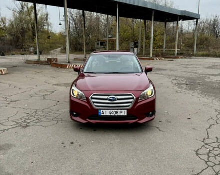Красный Субару Легаси, объемом двигателя 2.5 л и пробегом 414 тыс. км за 7999 $, фото 1 на Automoto.ua