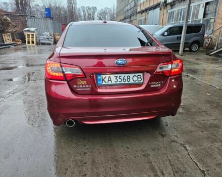 Красный Субару Легаси, объемом двигателя 2.5 л и пробегом 204 тыс. км за 10500 $, фото 5 на Automoto.ua