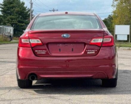 Красный Субару Легаси, объемом двигателя 2.5 л и пробегом 88 тыс. км за 9000 $, фото 6 на Automoto.ua