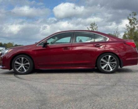 Красный Субару Легаси, объемом двигателя 2.5 л и пробегом 88 тыс. км за 9000 $, фото 3 на Automoto.ua