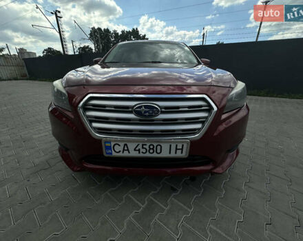 Красный Субару Легаси, объемом двигателя 2.5 л и пробегом 245 тыс. км за 10500 $, фото 5 на Automoto.ua