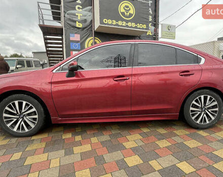 Красный Субару Легаси, объемом двигателя 2.5 л и пробегом 106 тыс. км за 15800 $, фото 3 на Automoto.ua